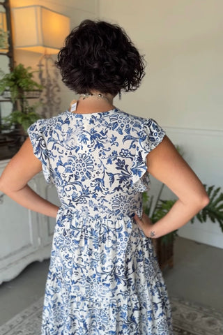 Willodean Long Dress Chambray