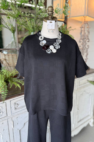 Sheila Pant Set Black