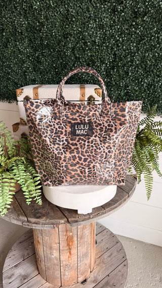 Lulu Mac Leopard Tote