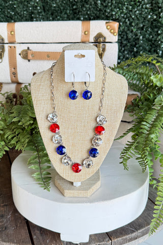 Bedazzled Earrings Blue Earrings Accessories To Go