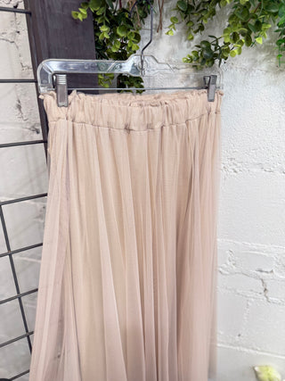 Trixie Skirt Beige Skirt YOLLY