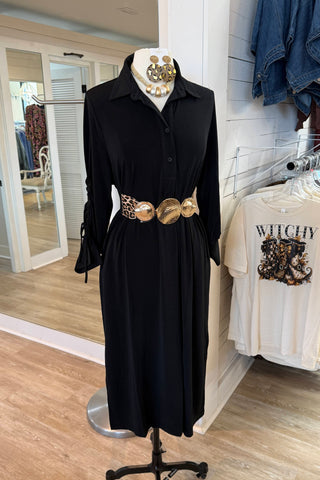 Janet Long Dress Black by Umgee