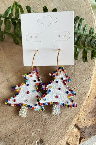 Snow Blitz Earrings White/Multi Earrings BFF