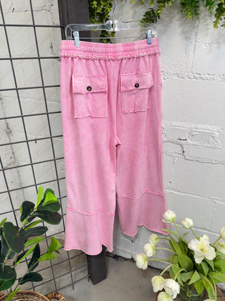Callie Pants Pink Pants Sage+Fig