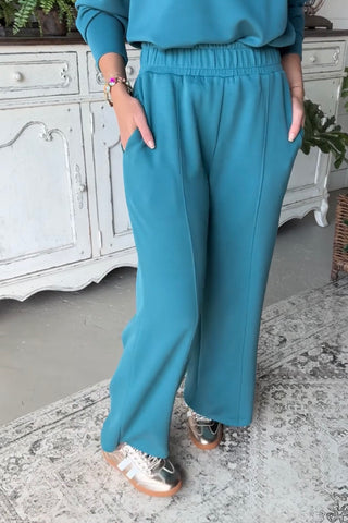 Coziness Pants Teal by Umgee Pants Umgee