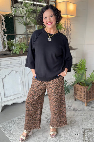 Lotta Leopard Pants Brown by Jodifl