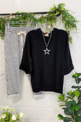 Beach Walk Pants Black
