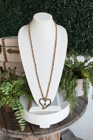 Heart's Desire Necklace Bronze/Copper Necklaces BFF