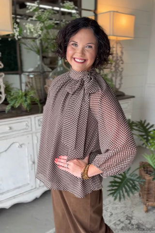 Seraphina Top Brown by Umgee