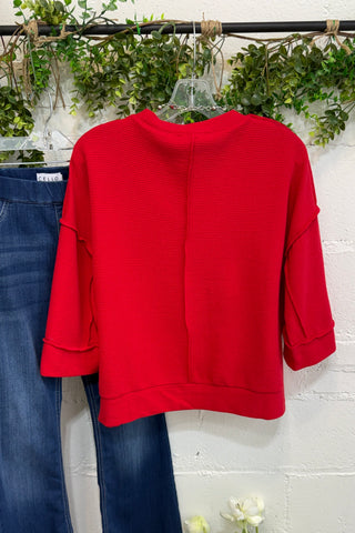 Downy Top Ruby Shirts & Tops Zenana