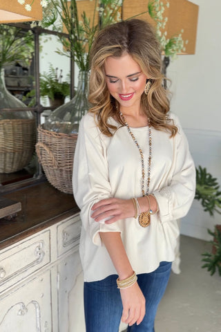 Soft Landing Cream Shirts & Tops Oz