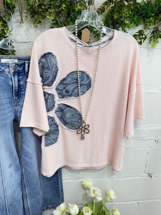 Call My Blush Top by Easel Shirts & Tops Easel