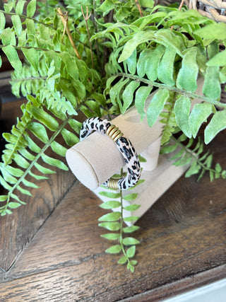 Alluring Bracelet Taupe Leopard Bracelets Avenue T