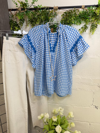 Laurie Top Blue by Umgee