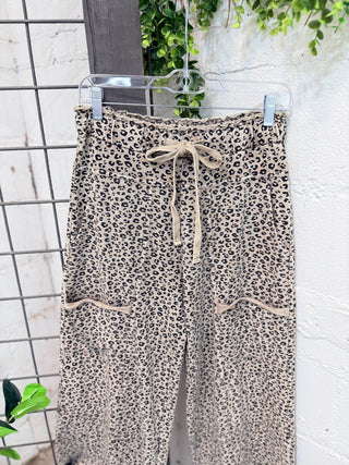 Leopard's Lair Pants Ash Mocha by Easel Pants Easel