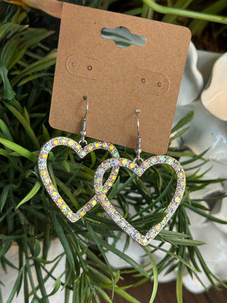 Heart on Fire Earrings Earrings Accessories To Go