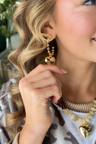 Foxy Earrings Gold Earrings SM Style