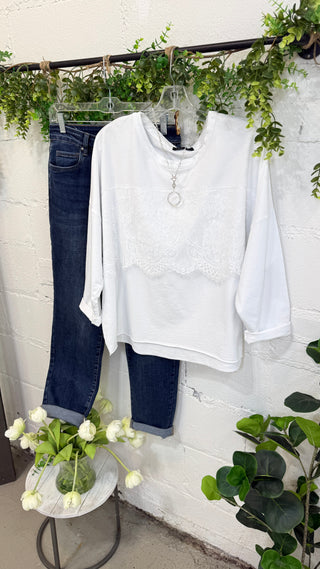 Darby Top White