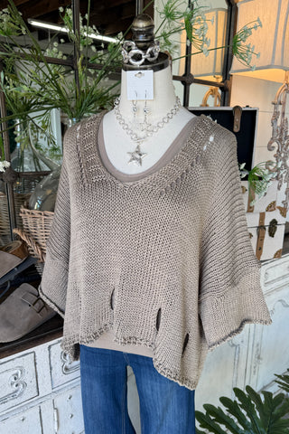 Knockout Sweater Mocha Sweater Toscana 51