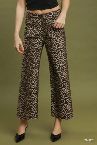 Jungle Jane Pants Taupe by Umgee Pants Umgee