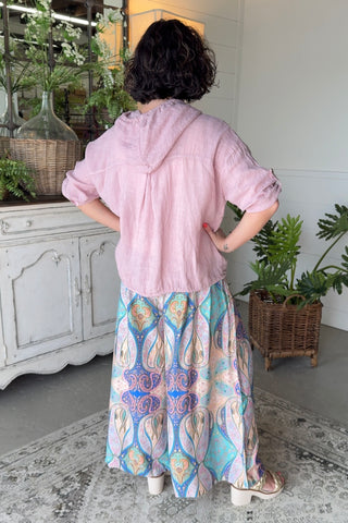 Ava Pants Blue Mix Pants Umgee