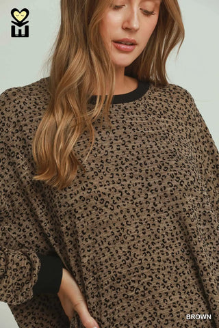 In Trouble Top Brown by Umgee