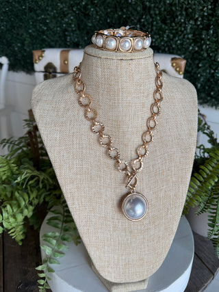 Blair Bracelet Gold/Pearl