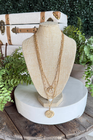 Charmed Life Necklace Gold Necklaces Chic Cool