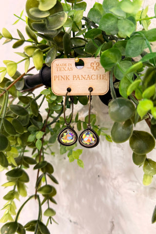 Arabella Earrings Bronze by Pink Panache