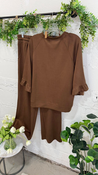 Easy Going Top Coco Brown