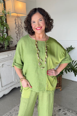 Effortless Top Green Shirts & Tops Sole Luna