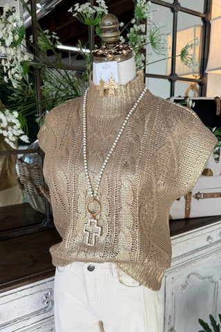 Princess Sweater Gold by Entro Sweater Entro