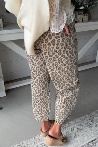Fervor Pants Leopard RESTOCK Soon Pants Blu Pepper