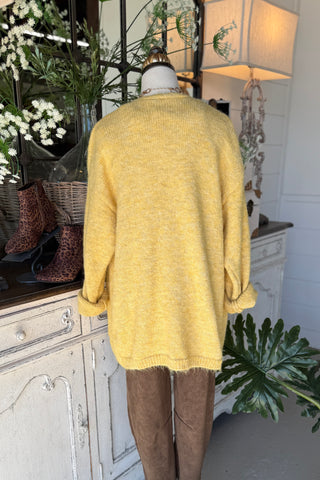 Gleeful Cardigan Set Honey Sweater Pol Clothing