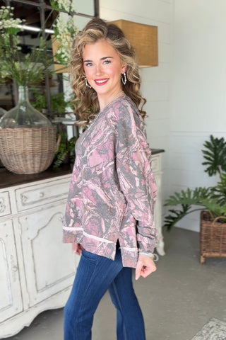 Annie Sweatshirt Camo Sweatshirt J Her