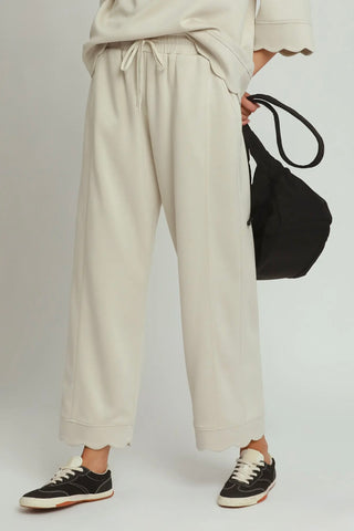 Brynlee Pants Ecru by Umgee