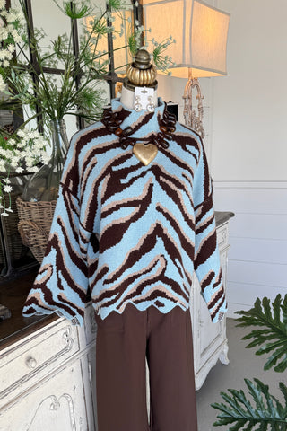 Borden Sweater Lt Blue by Entro Sweater Entro
