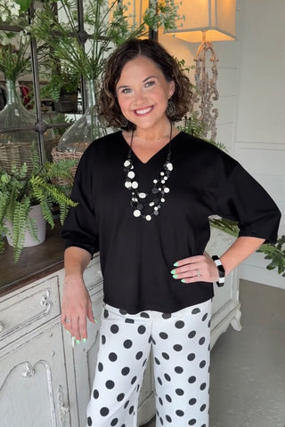 Etta Top Black by Jodifl