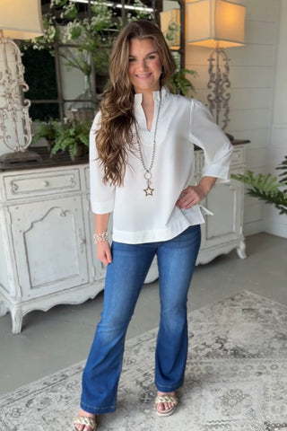 Devon Top Off White by Jodifl Shirts & Tops Jodifl