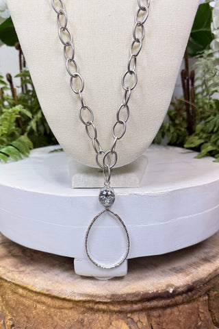 Radiant Necklace Silver