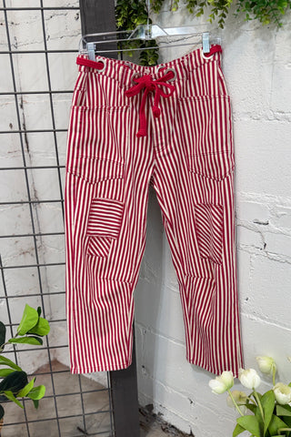 Starting Line Pants Red by Bibi