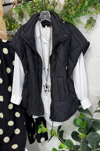 Cool Change Vest Black Puff Vest Original USA