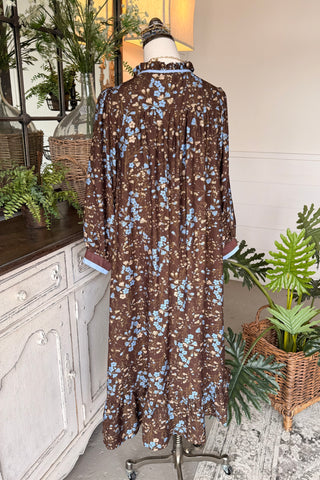 Bates Maxi Dress Brown by Umgee Dresses Umgee