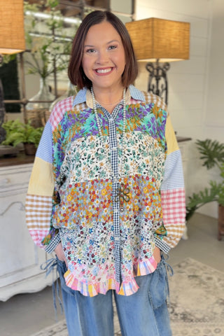 Lucky Girl Top Multi