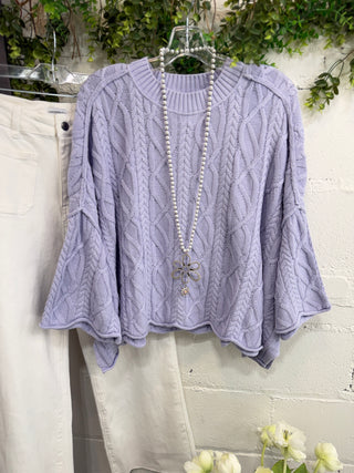 Ida Rose Sweater Lavender Sweater Tres Bien