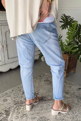 Whimsy Jeans Lt Denim Jeans Miss Carla