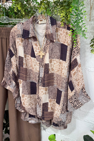 Bombay Top Taupe by Umgee