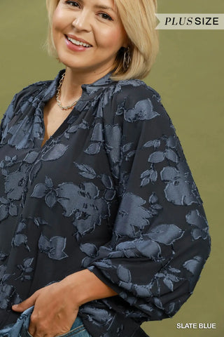 Fetching Top Slate by Umgee Shirts & Tops Umgee
