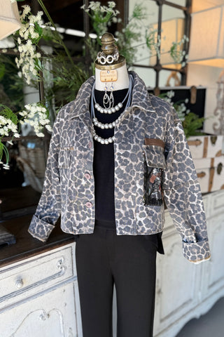 Chauncy Jacket Leopard