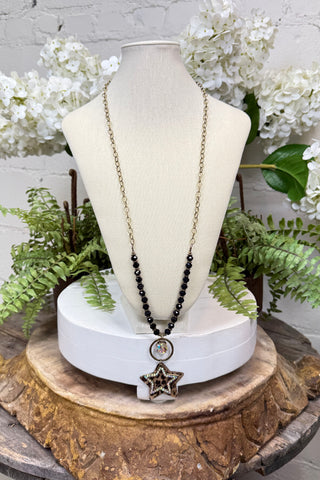 My Fave Necklace Leopard
